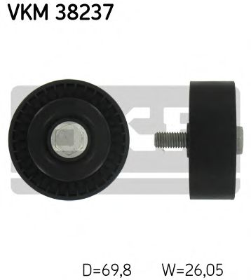 Обводной ролик SKF VKM 38237