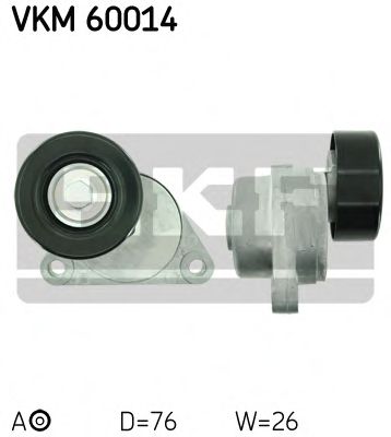Ролик ремня генератора SKF VKM 60014