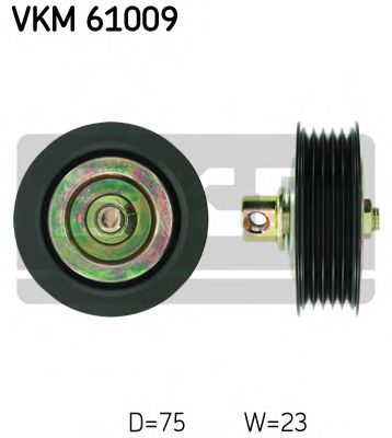 Обводной ролик SKF VKM 61009