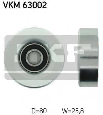 Обводной ролик SKF VKM 63002