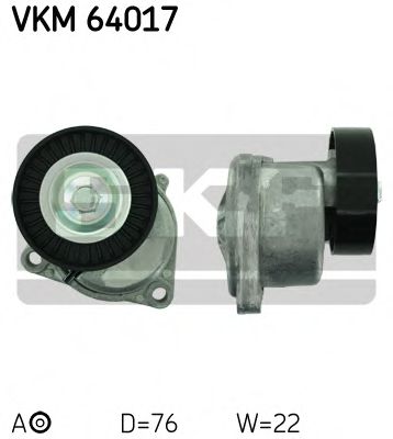Ролик ремня генератора SKF VKM 64017