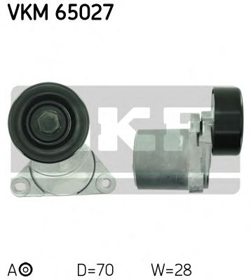 Ролик ремня генератора SKF VKM 65027