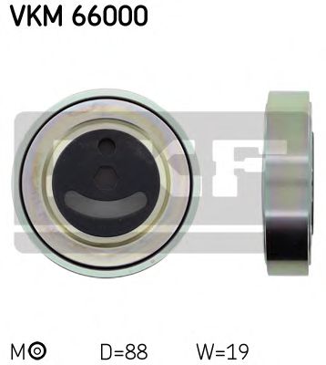 Ролик ремня генератора SKF VKM 66000