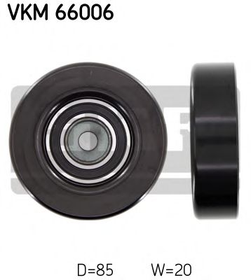 Обводной ролик SKF VKM 66006
