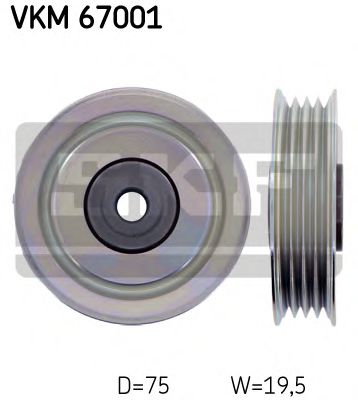 Обводной ролик SKF VKM 67001