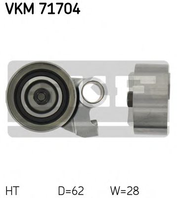 Натяжной ролик ремня ГРМ SKF VKM 71704