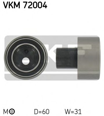 Натяжной ролик ремня ГРМ SKF VKM 72004