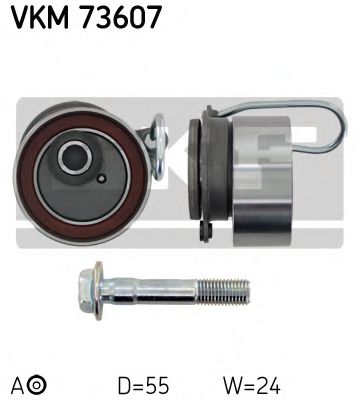 Натяжной ролик ремня ГРМ SKF VKM 73607