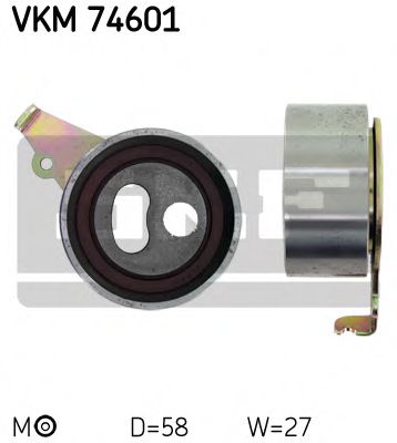 Натяжной ролик ремня ГРМ SKF VKM 74601