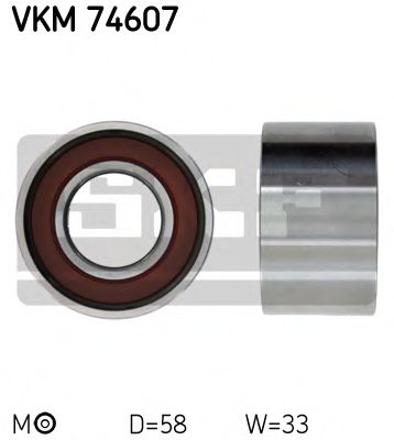 Натяжной ролик ремня ГРМ SKF VKM 74607