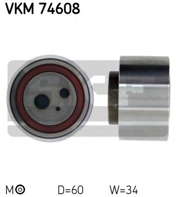 Натяжной ролик ремня ГРМ SKF VKM 74608