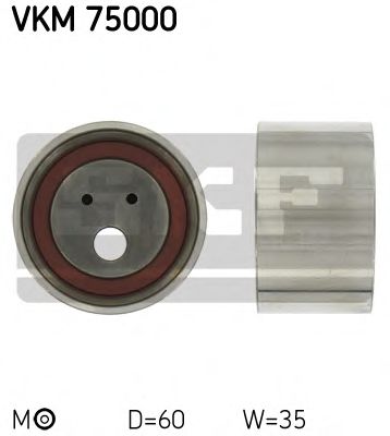 Натяжной ролик ремня ГРМ SKF VKM 75000
