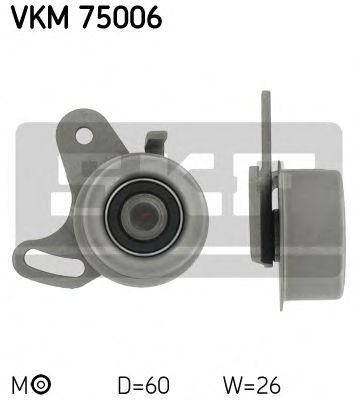 Натяжной ролик ремня ГРМ SKF VKM 75006