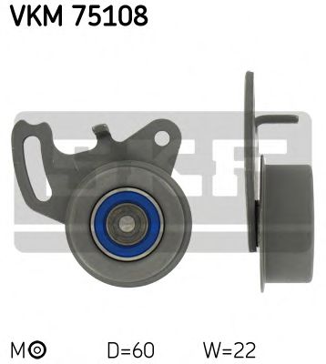 Натяжной ролик ремня ГРМ SKF VKM 75108