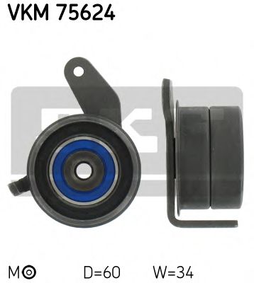 Натяжной ролик ремня ГРМ SKF VKM 75624