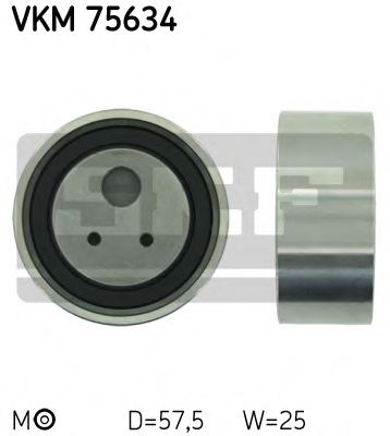 Натяжной ролик ремня ГРМ SKF VKM 75634