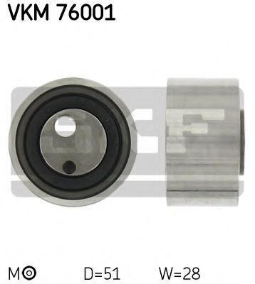 Натяжной ролик ремня ГРМ SKF VKM 76001