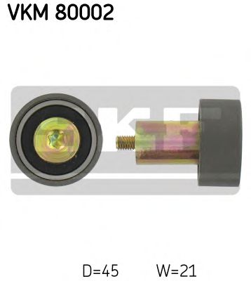 Обводной ролик ремня ГРМ SKF VKM 80002