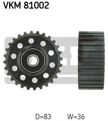 Обводной ролик ремня ГРМ SKF VKM 81002
