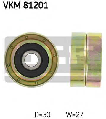 Обводной ролик ремня ГРМ SKF VKM 81201