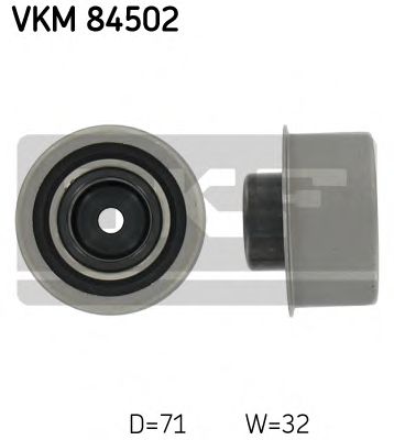 Обводной ролик ремня ГРМ SKF VKM 84502