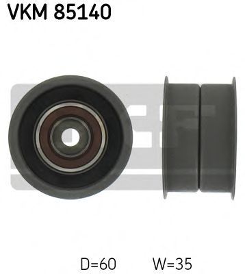 Обводной ролик ремня ГРМ SKF VKM 85140