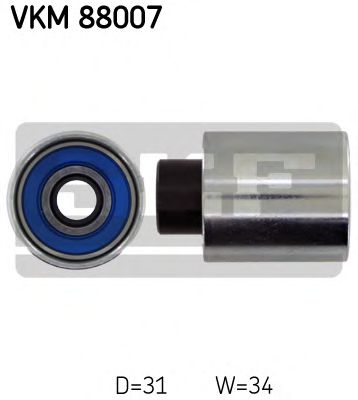 Обводной ролик ремня ГРМ SKF VKM 88007