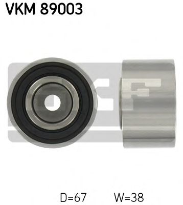 Обводной ролик ремня ГРМ SKF VKM 89003