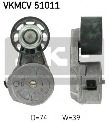 Ролик ремня генератора SKF VKMCV 51011