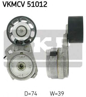 Ролик ремня генератора SKF VKMCV 51012