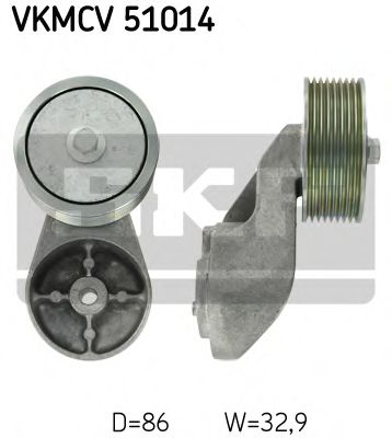 Обводной ролик SKF VKMCV 51014