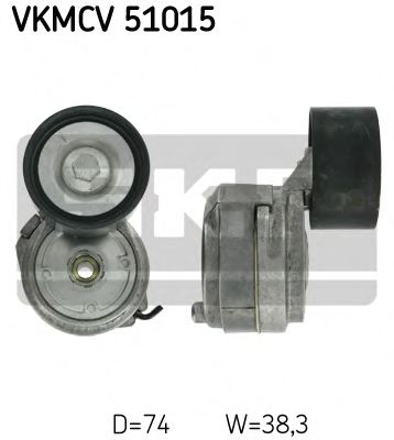 Ролик ремня генератора SKF VKMCV 51015