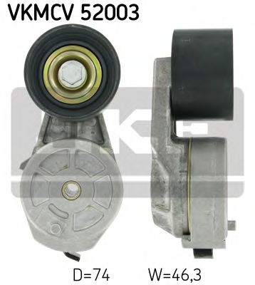 Ролик ремня генератора SKF VKMCV 52003
