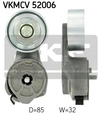 Ролик ремня генератора SKF VKMCV 52006