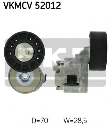 Ролик ремня генератора SKF VKMCV 52012
