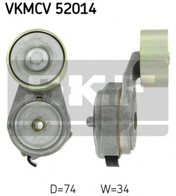 Ролик ремня генератора SKF VKMCV 52014