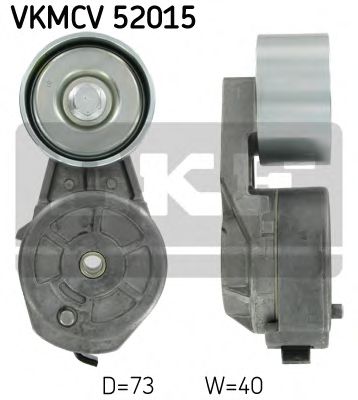Ролик ремня генератора SKF VKMCV 52015