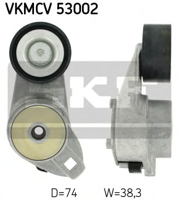 Ролик ремня генератора SKF VKMCV 53002