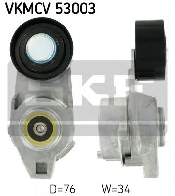 Ролик ремня генератора SKF VKMCV 53003