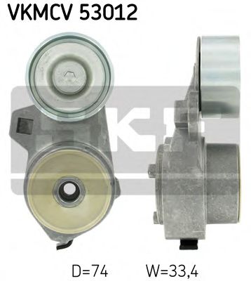 Ролик ремня генератора SKF VKMCV 53012