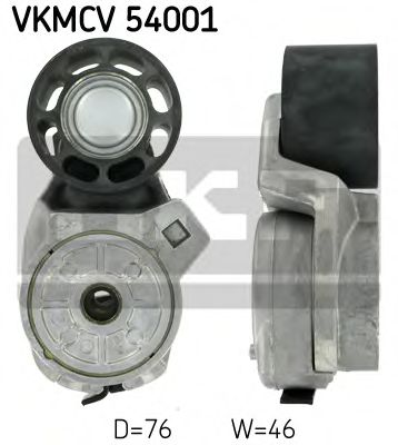 Ролик ремня генератора SKF VKMCV 54001