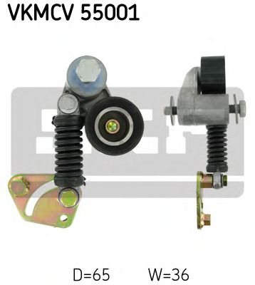 Ролик ремня генератора SKF VKMCV 55001