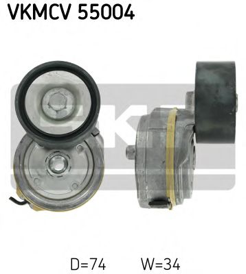Ролик ремня генератора SKF VKMCV 55004