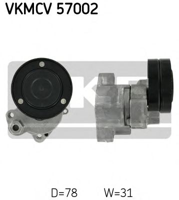 Ролик ремня генератора SKF VKMCV 57002