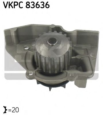 Водяной насос SKF VKPC 83636