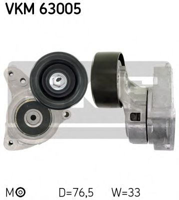 Ролик ремня генератора SKF VKM 63005