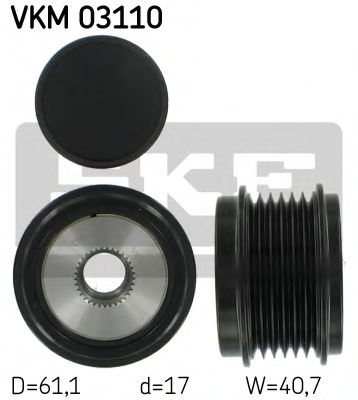 Муфта генератора SKF VKM 03110