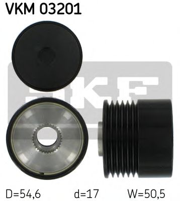 Муфта генератора SKF VKM 03201