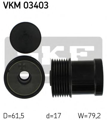 Муфта генератора SKF VKM 03403