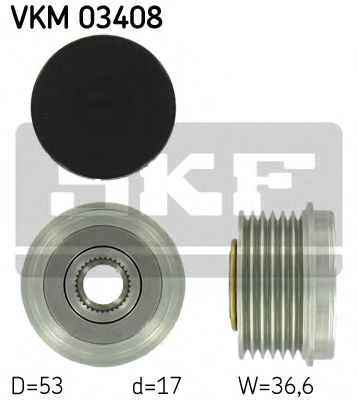 Муфта генератора SKF VKM 03408